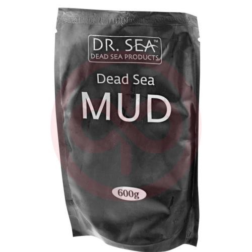 Др сеа грязь мертвого моря для тела 600г минеральная черная