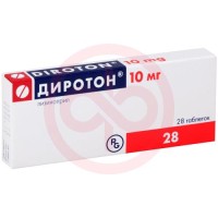 Диротон таблетки 10мг №28