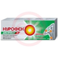 Нурофен экспресс гель для наружного применения 5% 50г