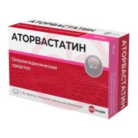 Аторвастатин велфарм таблетки покрытые пленочной оболочкой 10мг №90