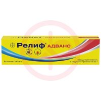 Релиф адванс мазь для ректального и наружного применения 200мг/г 25г в комплекте с апплик