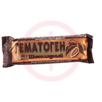 Гематоген плитка 40г шоколадный /экзон/