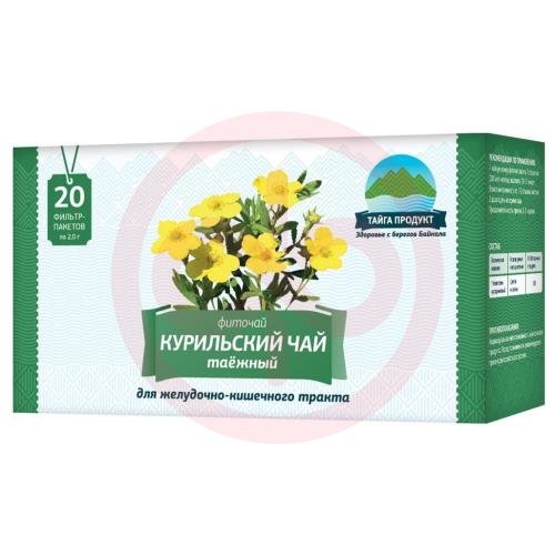 Курильский таежный фиточай 1,5г №20