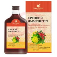 Алтайский бальзам медовый крепкий иммунитет 250мл.
