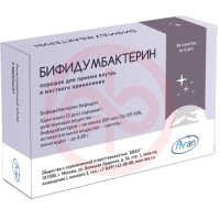 Бифидумбактерин порошок для приема внутрь и местного применения 500 млн.кое/пакет 0,85г №30