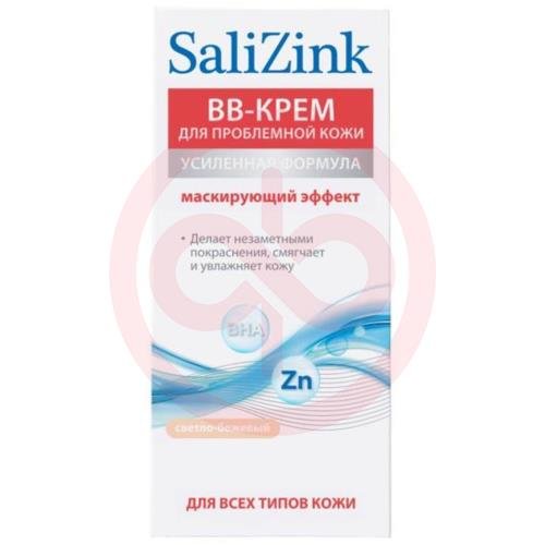 Салицинк bb крем 50мл с тонир эфф д/пробл кожи св-беж Салицинк bb крем 50мл с тонир эфф д/пробл кожи св-беж