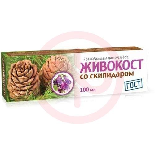 Живокост крем-бальзам д/суставов скипидар 100мл. /твинс тэк/