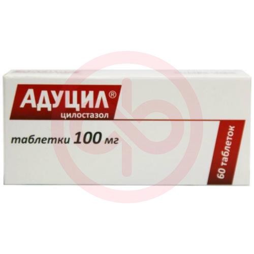 Адуцил таблетки 100мг №60 Адуцил таблетки 100мг №60