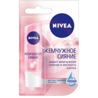 Нивея бальзам для губ 4.8г жемчужное сияние