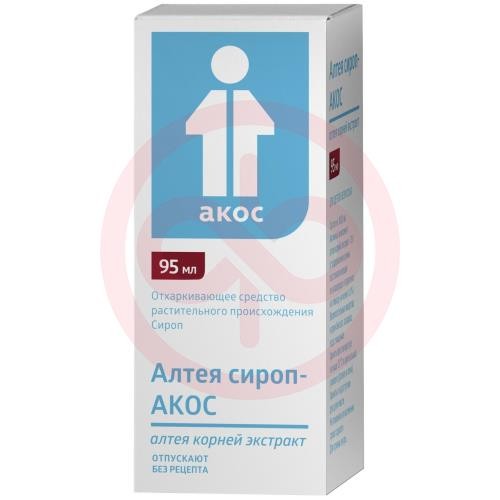 Алтея сироп-акос сироп 95мл Алтея сироп-акос сироп 95мл