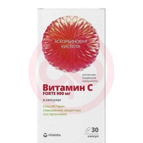 Витатека витамин форте с 900 капсулы 1105мг №30 Витатека витамин форте с 900 капсулы 1105мг №30
