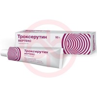 Троксерутин вертекс гель для наружного применения 2% 50г