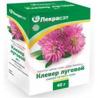 Дары природы клевер луговой  трава 40г. чайн. напиток /лекра-сэт/