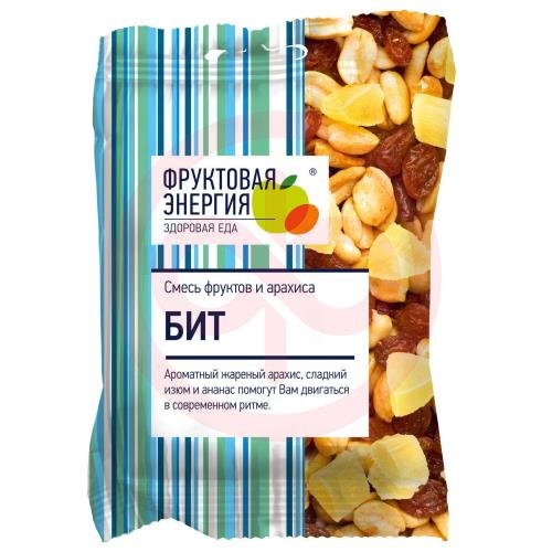 Фрути-бит смесь фруктово-ореховая 55г.