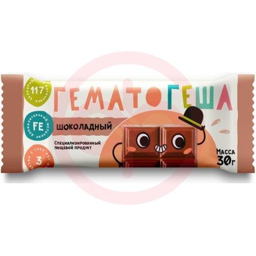 Гематогеша гематоген плитка 30г шоколадный Гематогеша гематоген плитка 30г шоколадный