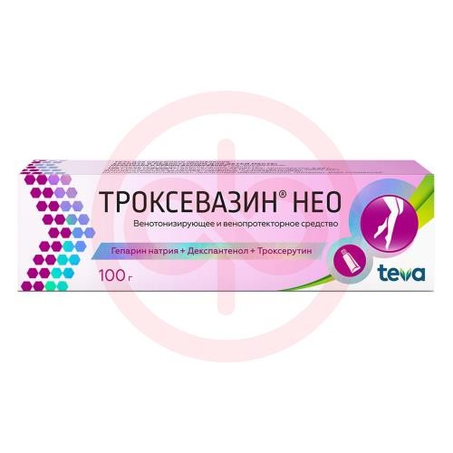 Троксевазин нео гель для наружного применения 100г Троксевазин нео гель для наружного применения 100г