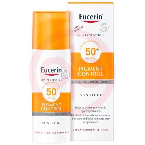 Эуцерин сан сенситив протект флюид 50мл с/защитн. п/пигмент. spf50 +