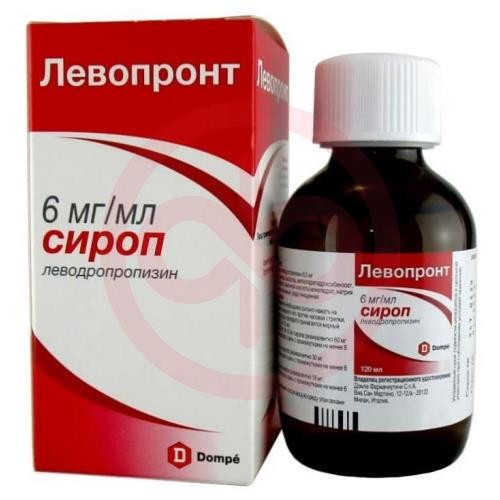 Левопронт сироп 6мг/мл 120мл /в комплекте с мерным стаканчиком/ Левопронт сироп 6мг/мл 120мл /в комплекте с мерным стаканчиком/
