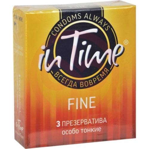 Ин тайм презервативы №3 файн особо тонкие