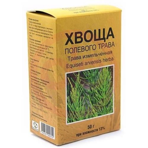 Хвоща полевого трава измельченная 50г