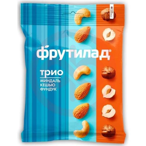 Фрути-трио смесь фруктово-ореховая 35г. Фрути-трио смесь фруктово-ореховая 35г.