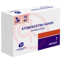 Атомоксетин канон капсулы 10мг №7