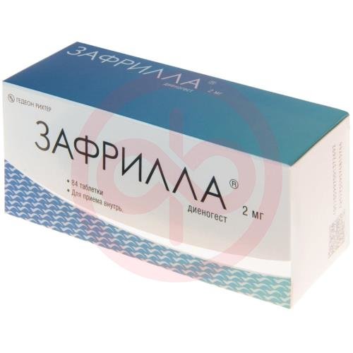 Зафрилла таблетки 2мг №84 Зафрилла таблетки 2мг №84
