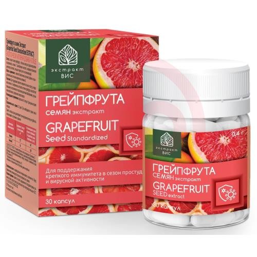 Грейпфрута семян экстракт капсулы 400мг №30