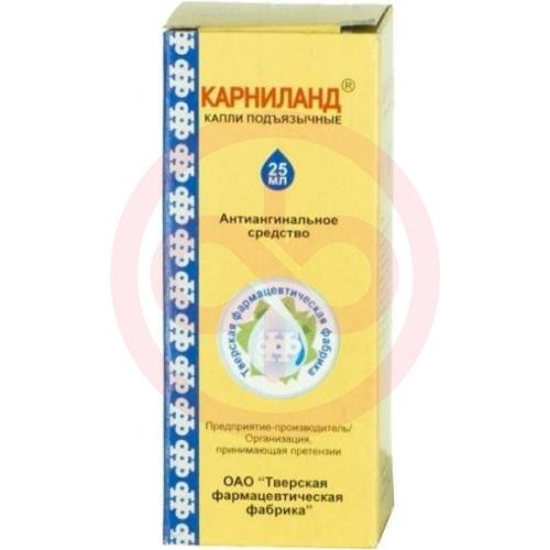 Карниланд капли подъязычные 25мл