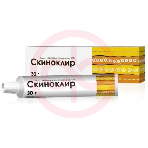 Скиноклир гель для наружного применения 15% 30г
