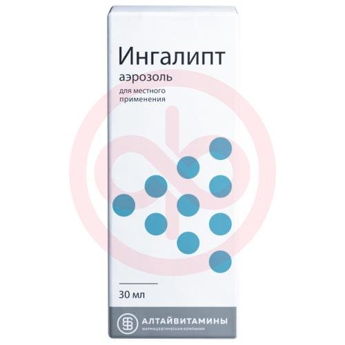 Ингалипт аэрозоль для местного применения 30мл Ингалипт аэрозоль для местного применения 30мл
