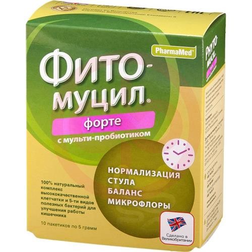 Фитомуцил форте порошок 5г №10