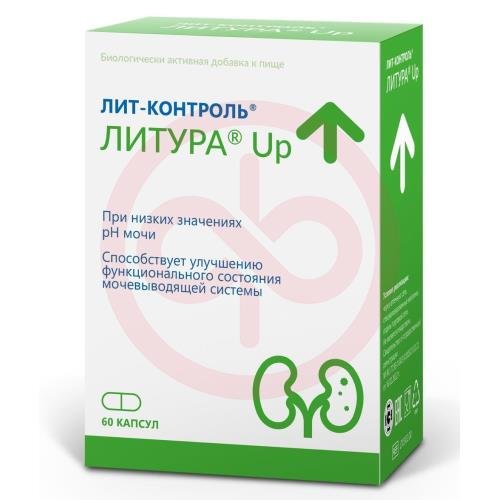 Лит-контроль литура up капсулы 722мг №60 Лит-контроль литура up капсулы 722мг №60