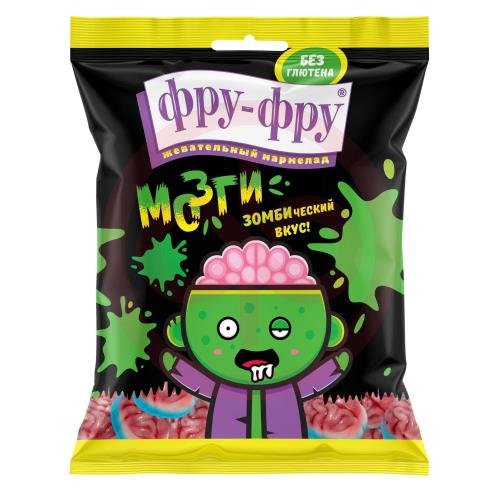 Фру-фру мармелад жевательный 80г мозги