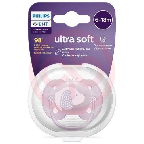 Авент ультра софт пустышка силиконовая 6-18мес /арт scf092/05/ Авент ультра софт пустышка силиконовая 6-18мес /арт scf092/05/