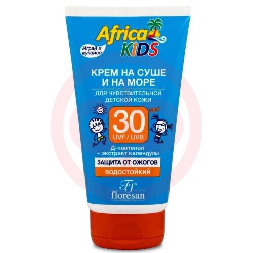 Флоресан африка кидс крем 150мл на суше и на море с/защитн д/чувст кожи spf30