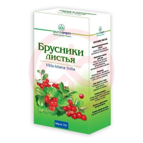 Брусники листья измельченные 50г