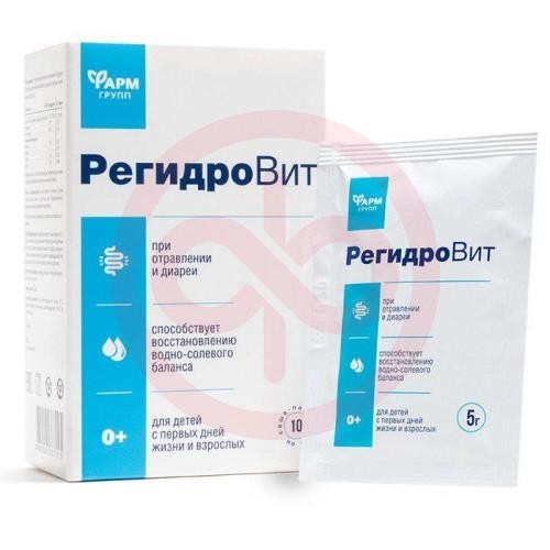 Регидровит порошок для приема внутрь 5г №10 Регидровит порошок для приема внутрь 5г №10