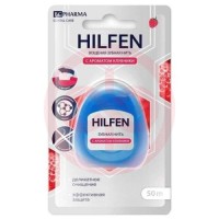 Биси фарма хилфен зубная нить 50м клубника