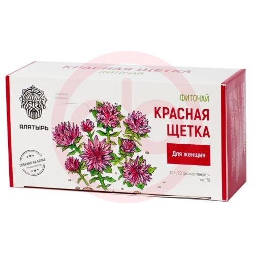 Таежный отшельник красная щетка фиточай 1.5г №20 Таежный отшельник красная щетка фиточай 1.5г №20
