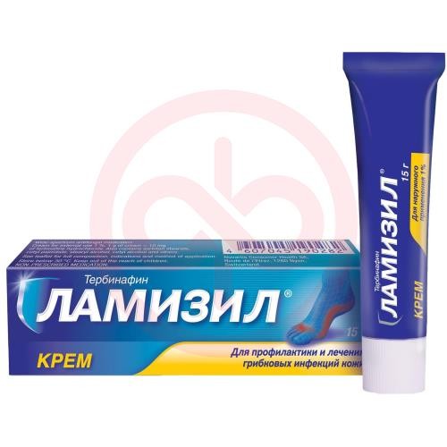 Ламизил крем для наружного применения 1% 15г Ламизил крем для наружного применения 1% 15г