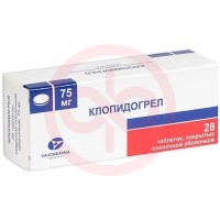 Клопидогрел канон таблетки покрытые пленочной оболочкой 75мг №28