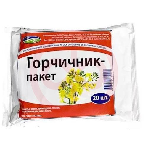 Петрофарм горчичник-пакет №20 Петрофарм горчичник-пакет №20