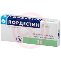 Лордестин таблетки покрытые пленочной оболочкой 5мг №30