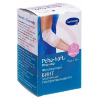 Пеха-хафт бинт когезивный самофикс 8смх4м белый