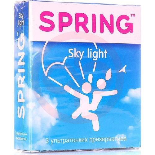 Спринг презерватив скай лайт №3 [spring]