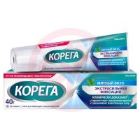 Корега крем для фиксации зубных протезов 40г экстра сильный мятный