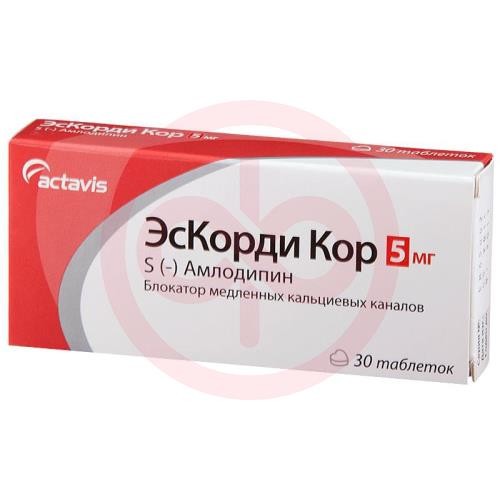 Эскорди кор таблетки 5мг №30 Эскорди кор таблетки 5мг №30