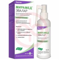 Мирамед эвалар раствор для местного и наружного применения 0,01% 150мл /в комплекте с насадкой-распылителем/
