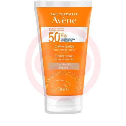 Авен крем для лица 50мл солнцезащ spf50 тонир эффект Авен крем для лица 50мл солнцезащ spf50 тонир эффект